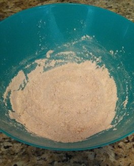 oatmeal muffin flour mixture