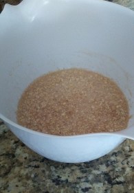 oatmeal muffin mixture